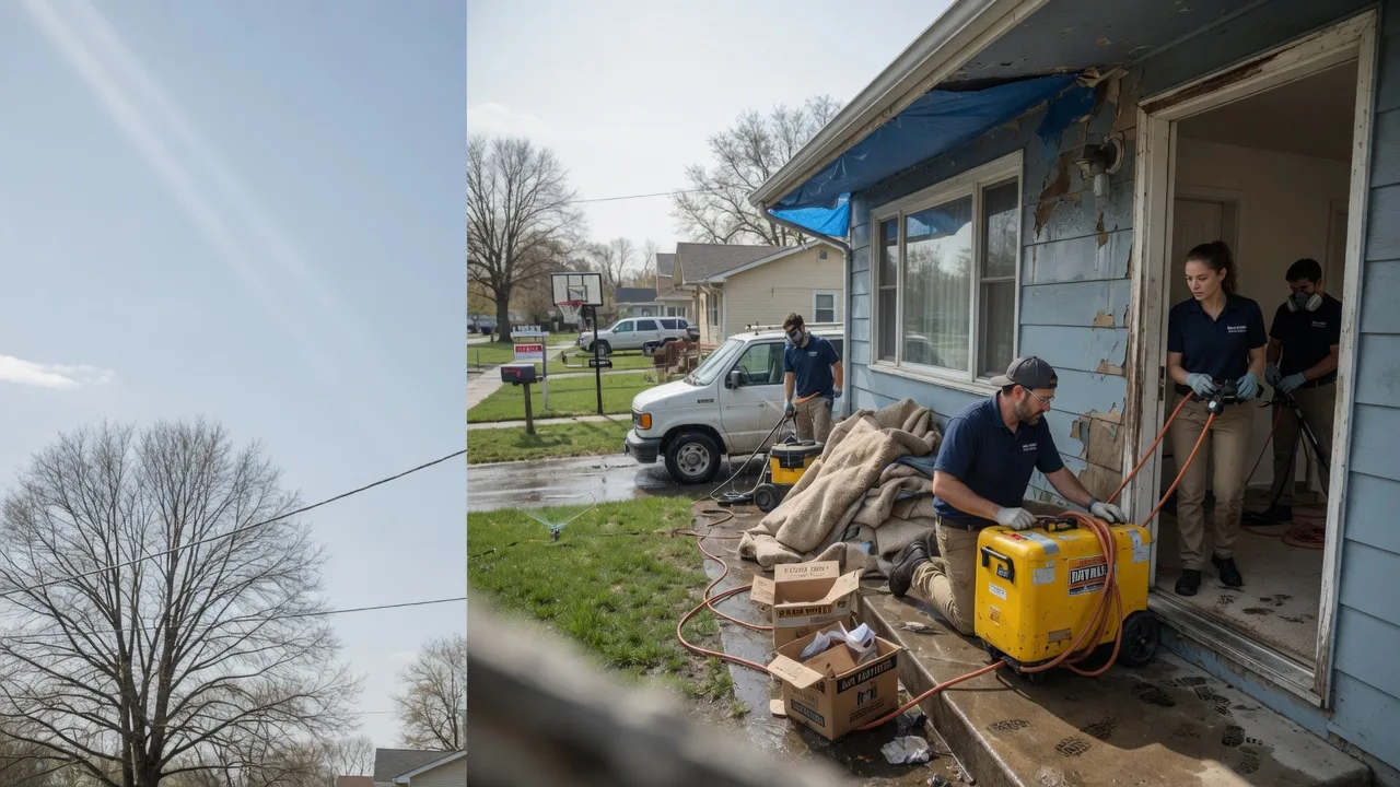 Basement Flood Cleanup in Ravenna, OH near me